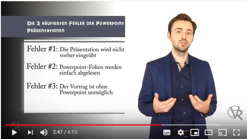 Youtube Beispielscreenshot eines Erklärvideos
