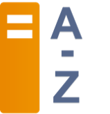 Symbolbild für einen Ordner und der Auflistung A bis Z