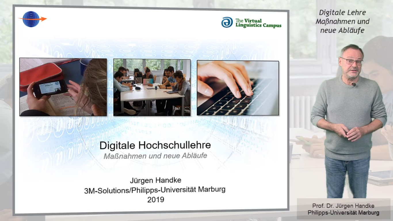 Screenshot eines Videos mit gleichzeitiger Darstellung von Gesicht und Screencast