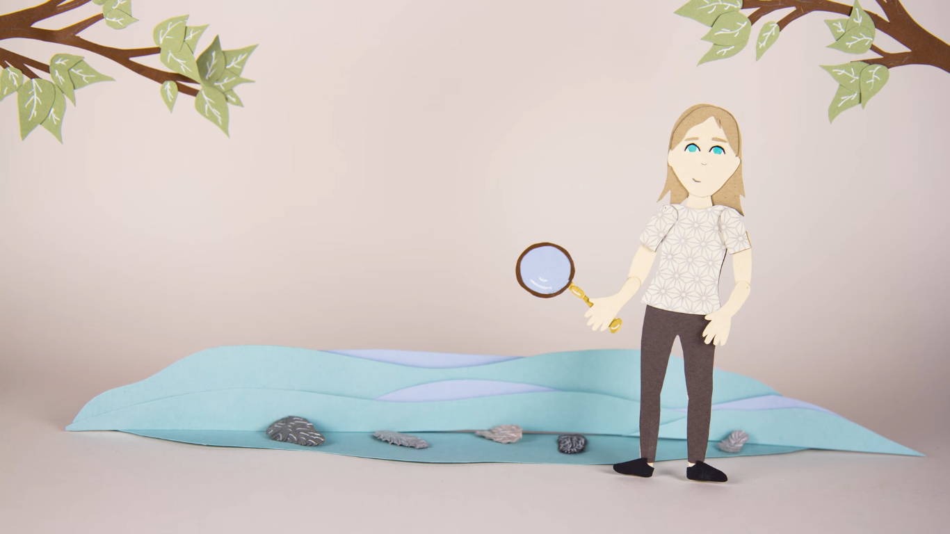 Symbolbild für eine Figur aus einem Stop-Motion Animationsvideo