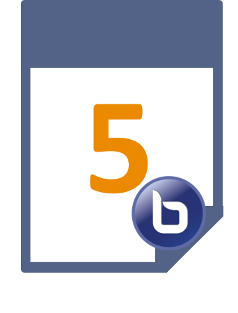 Symbolbild für eine Kalenderseite mit BigBlueButton Logo