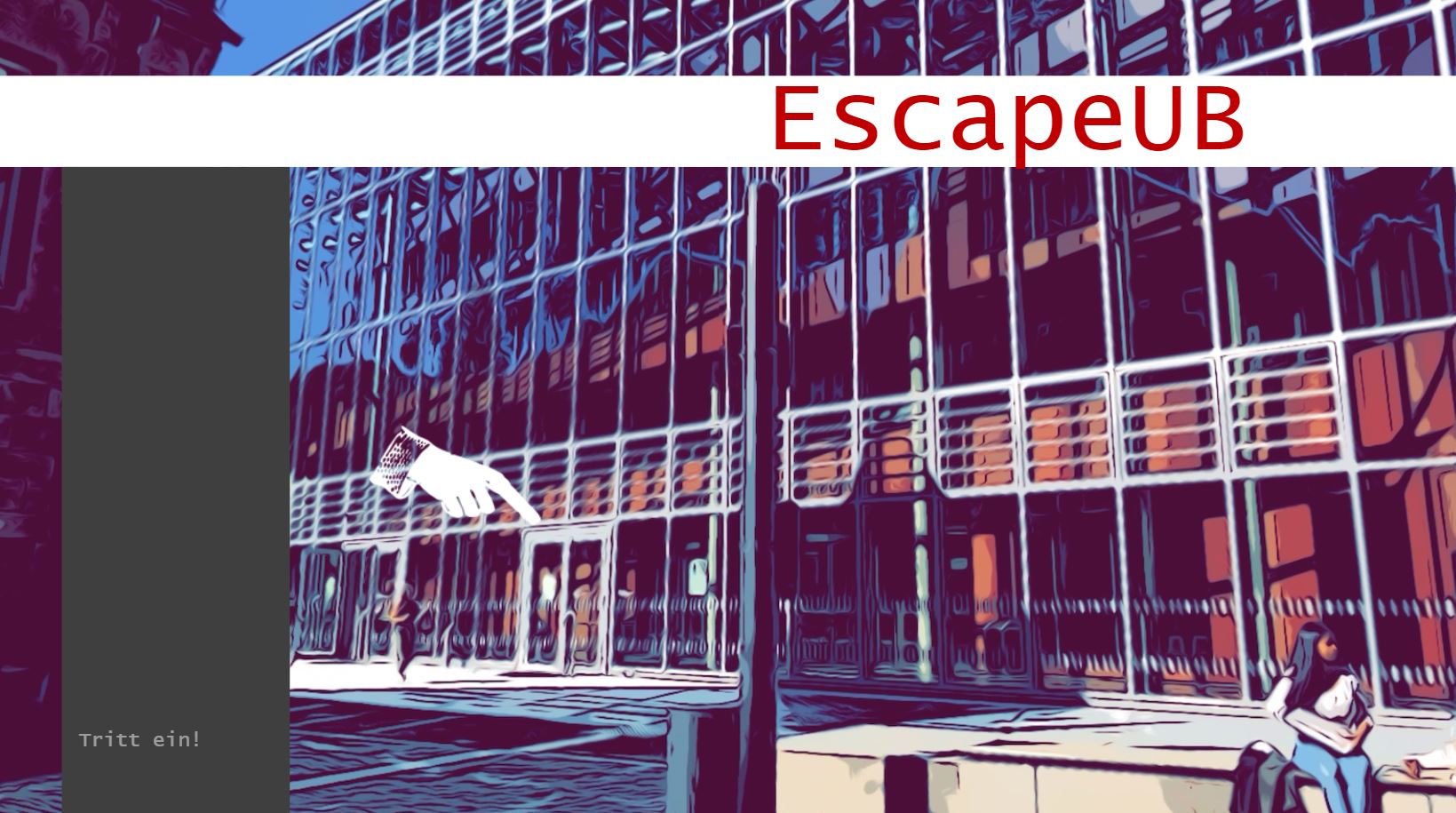 dekoratives Titelbild des Escape-Spiels