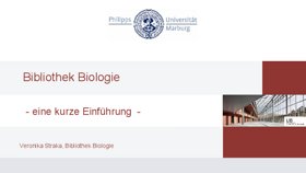 Preview 1 of Bibliothekseinführung Biologie 2020.pdf